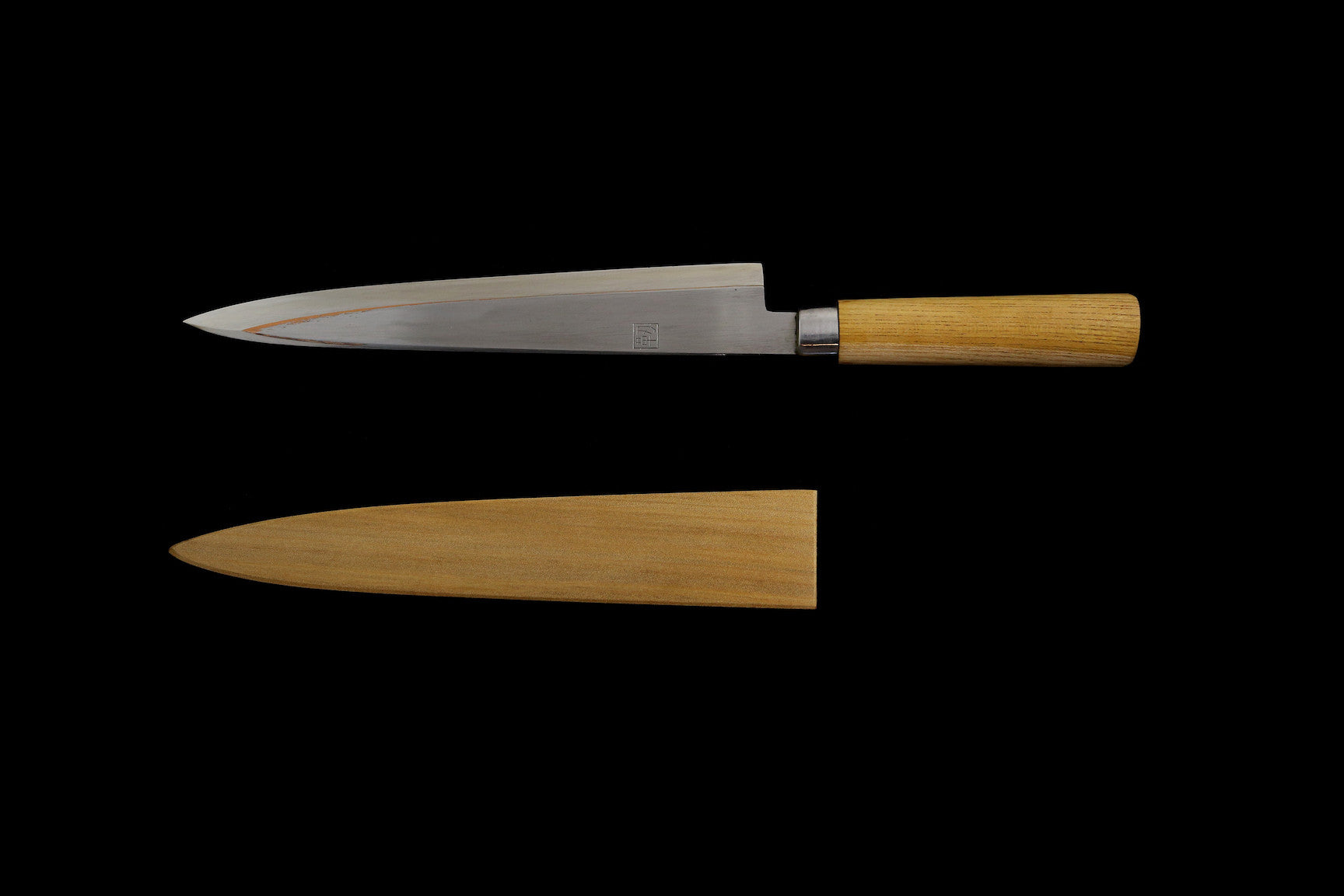 Jin 265mm High Speed Steel Yanagiba with Saya Y-07