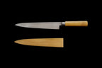Jin 265mm High Speed Steel Yanagiba with Saya Y-07