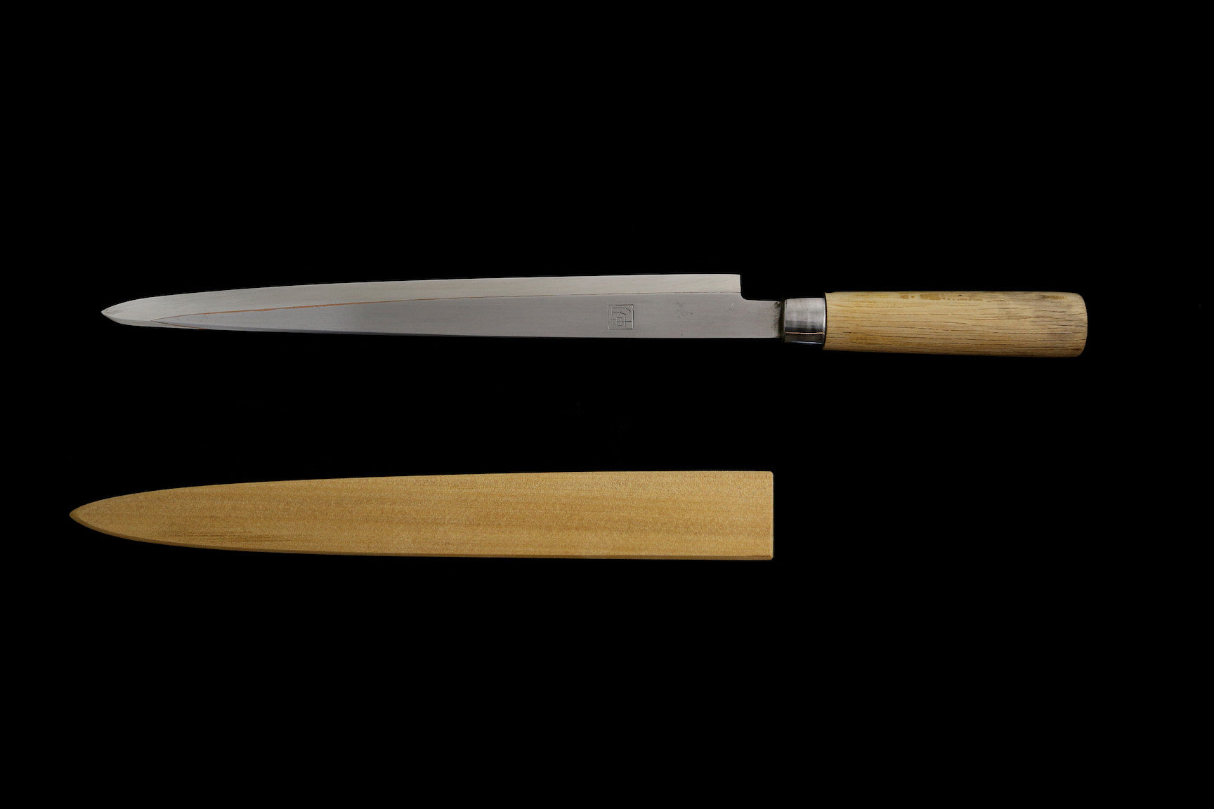 Jin 285mm High Speed Steel Yanagiba with Saya Y-08