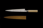 Jin 250mm High Speed Steel Yanagiba with Saya Y-09