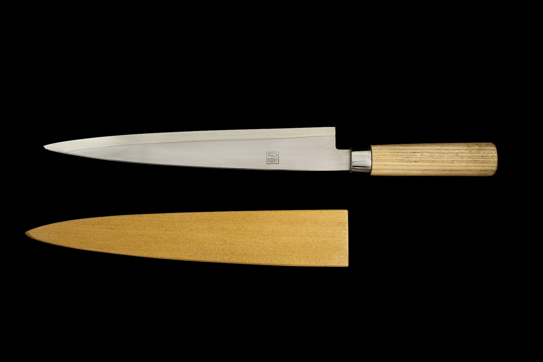 Jin 270mm High Speed Steel Yanagiba with Saya Y-10
