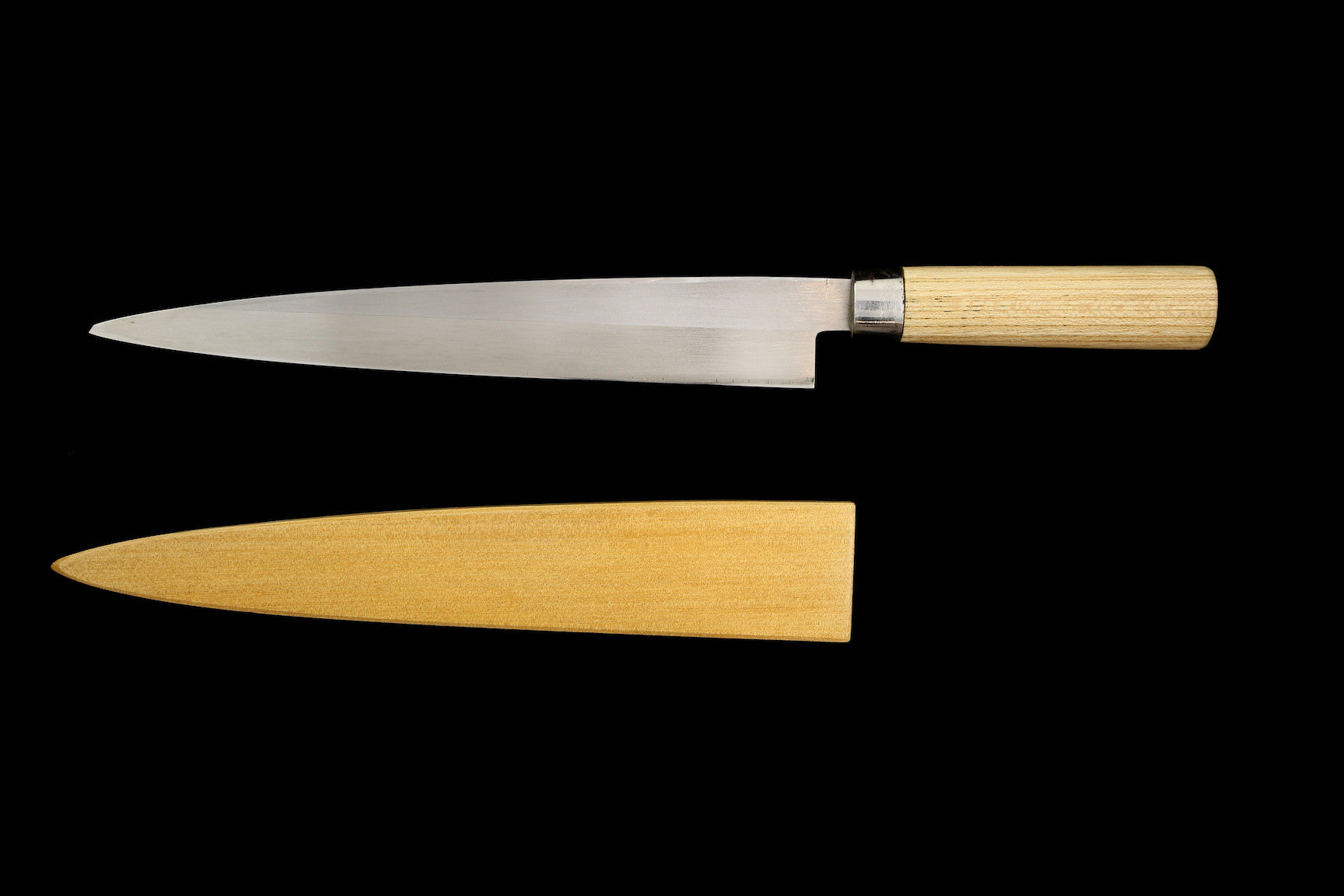 Jin 270mm High Speed Steel Yanagiba with Saya Y-10