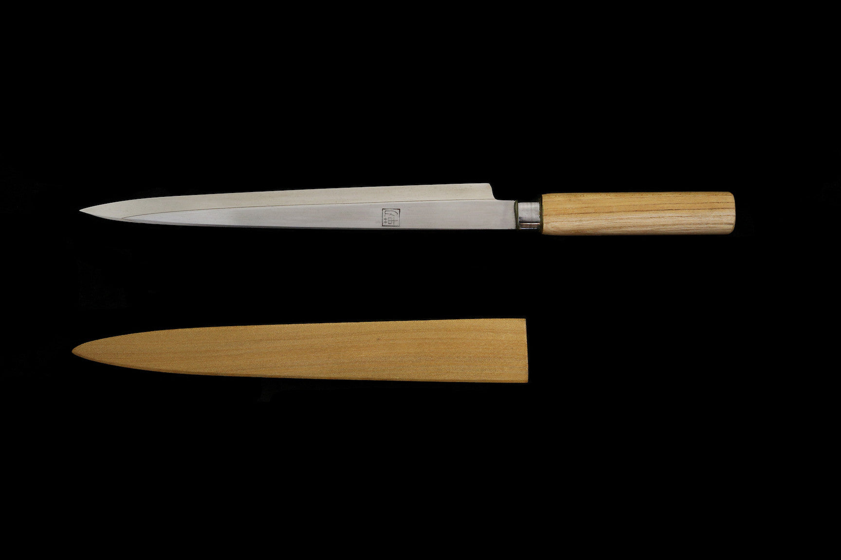 Jin 265mm High Speed Steel Yanagiba with Saya Y-11