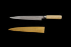 Jin 240mm High Speed Steel Yanagiba with Saya Y-12