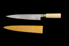 Jin 270mm High Speed Steel Yanagiba with Saya Y-13