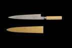 Jin 250mm High Speed Steel Yanagiba with Saya Y-19