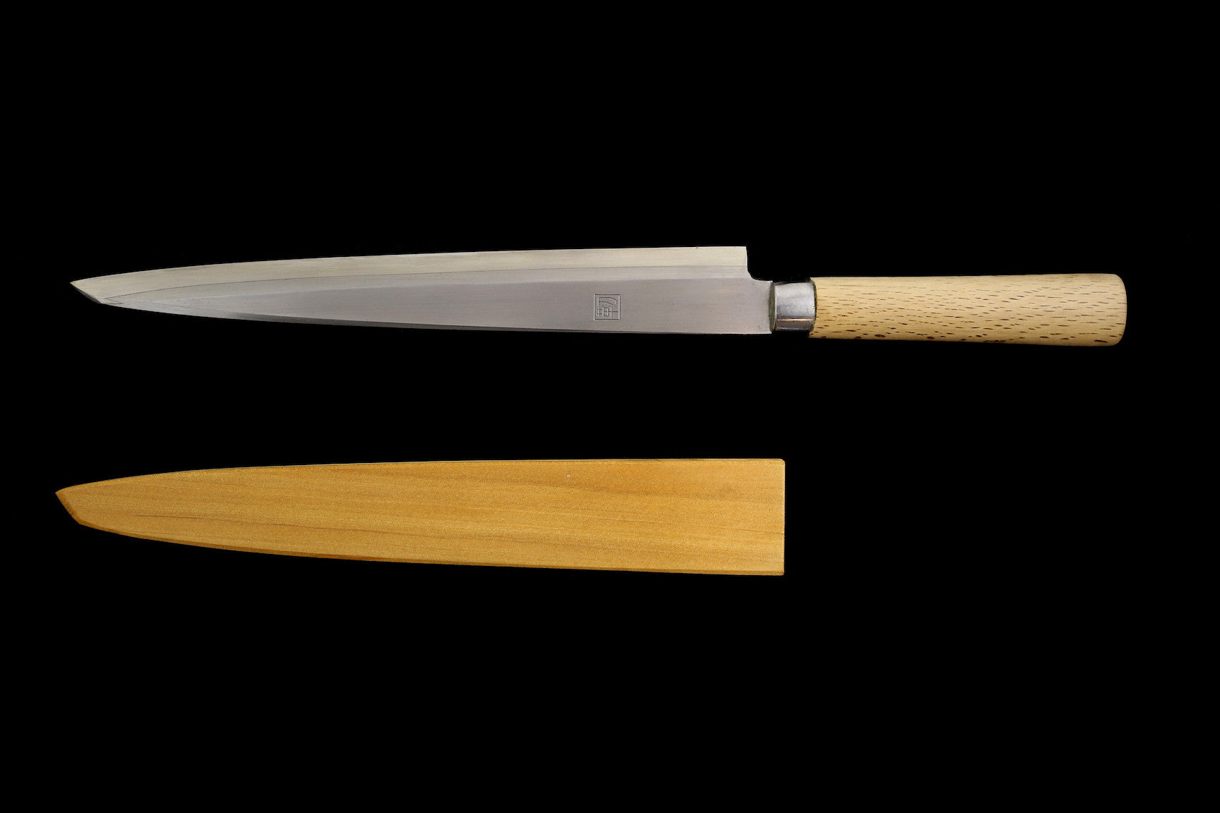 Jin 290mm High Speed Steel Yanagiba with Saya Y-26