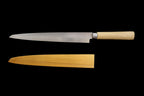 Jin 290mm High Speed Steel Yanagiba with Saya Y-26