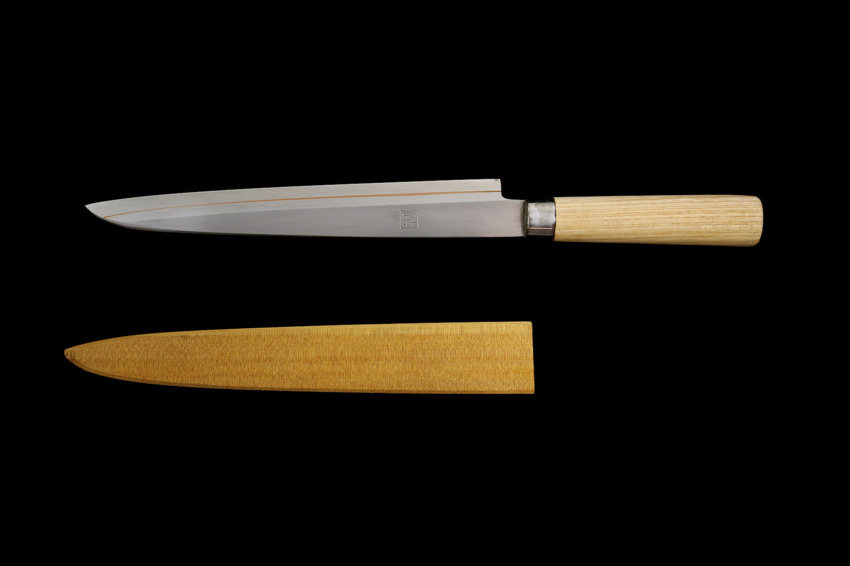 Jin 260mm High Speed Steel Yanagiba with Saya Y-31