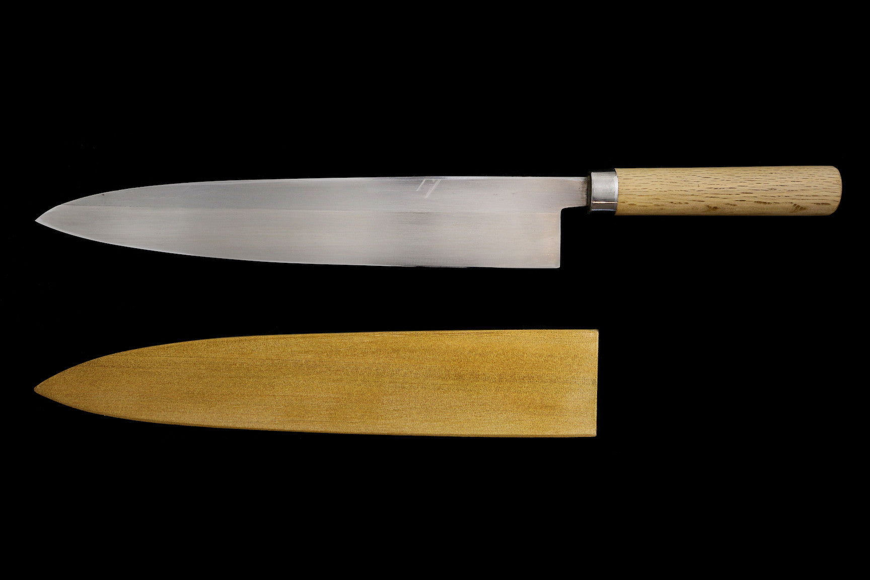 Jin 315mm  High Speed Steel Mioroshi Deba with Saya Y-34