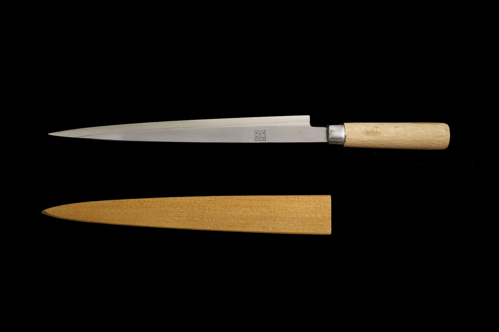 Jin 275mm High Speed Steel Yanagiba with Saya Y-35