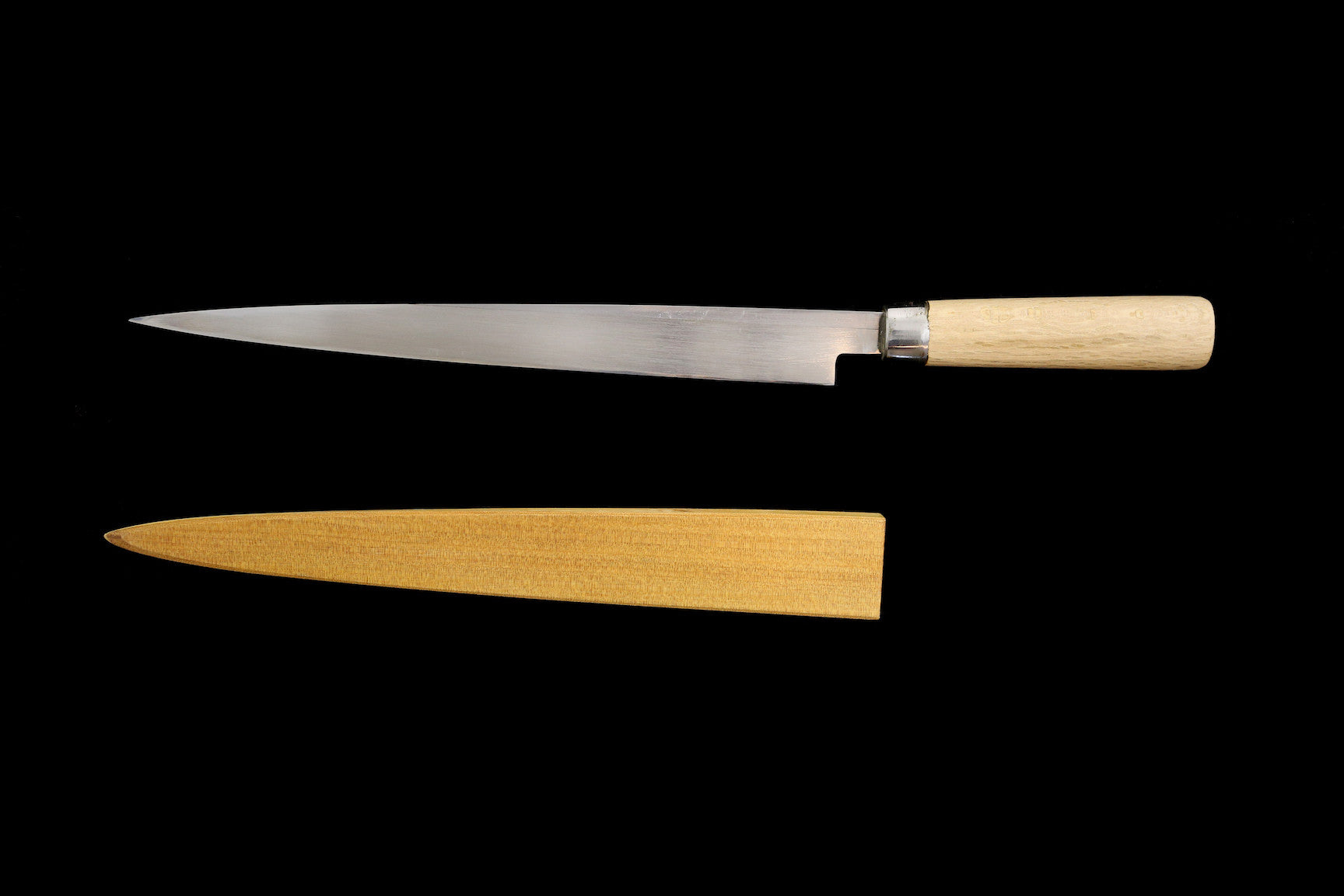 Jin 275mm High Speed Steel Yanagiba with Saya Y-35