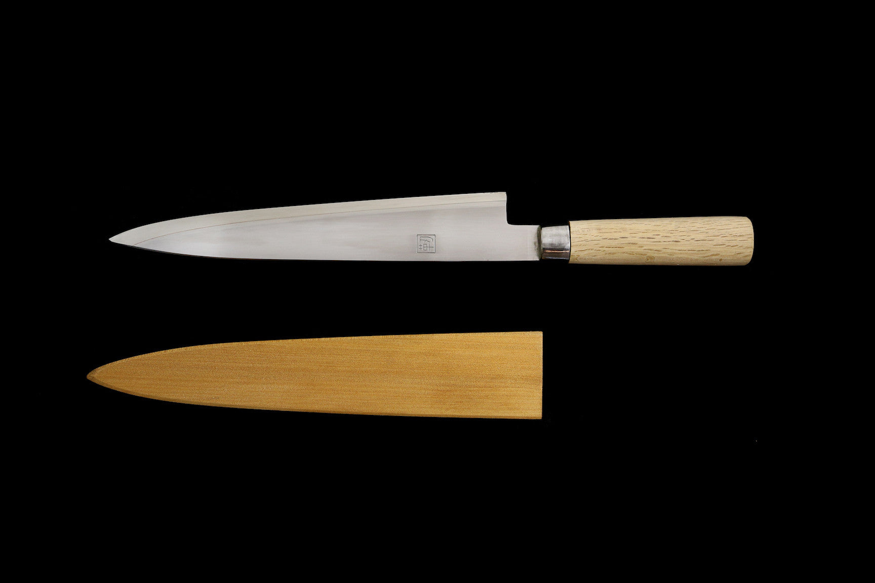 Jin 240mm High Speed Steel Yanagiba with Saya Y-37