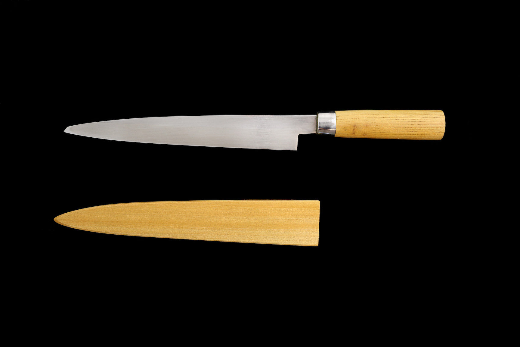 Jin 240mm High Speed Steel Yanagiba with Saya Y-39