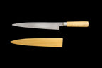 Jin 245mm High Speed Steel Yanagiba with Saya Y-42