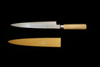 Jin 265mm High Speed Steel Yanagiba with Saya Y-43