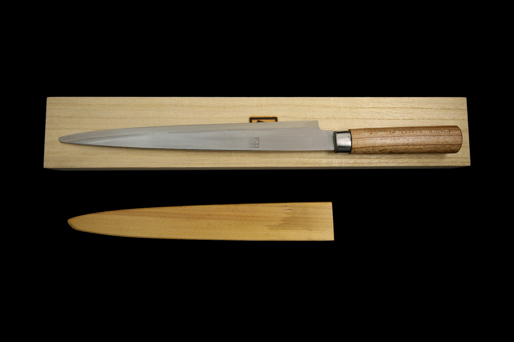 Jin 295mm High Speed Steel Yanagiba with Saya Y-47