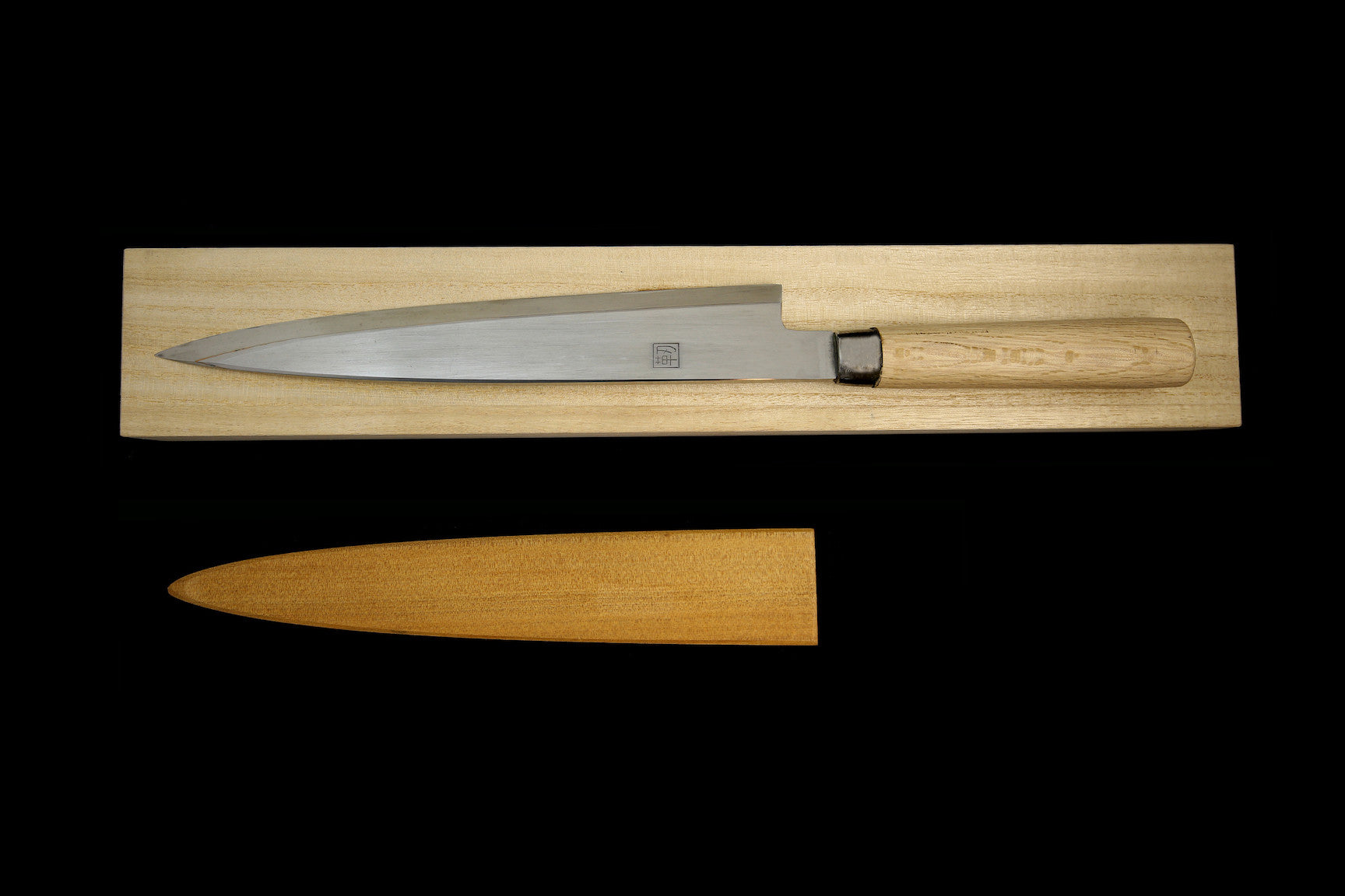 Jin 270mm High Speed Steel Yanagiba with Saya Y-50