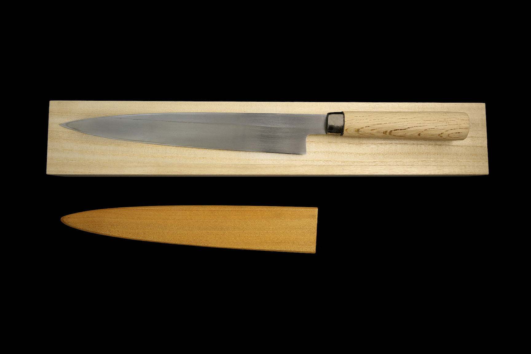 Jin 270mm High Speed Steel Yanagiba with Saya Y-50