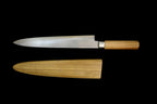 Jin 310mm High Speed Steel Yanagiba with Saya Y-55