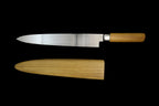 Jin 310mm High Speed Steel Yanagiba with Saya Y-55