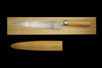 Jin 320mm High Speed Steel Mioroshi Deba with Saya Y-58