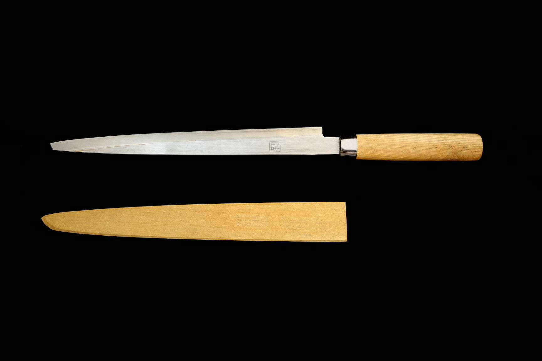Jin 285mm High Speed Steel Mioroshi Deba with Saya Y-61
