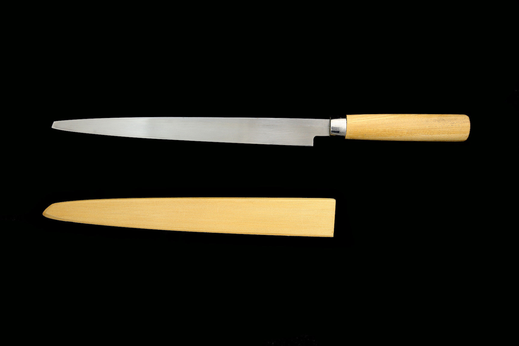 Jin 285mm High Speed Steel Mioroshi Deba with Saya Y-61