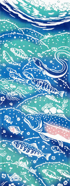 Tenugui - Kawauo