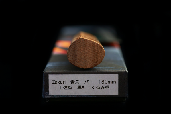Zakuri 165mm Blue Super Kurouchi Tosagata Bocho