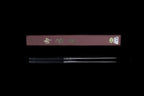 Titanium Moribashi - 165mm 6-sided Black Pakkawood
