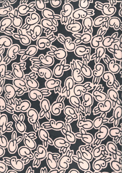 Tenugui - Rabbit