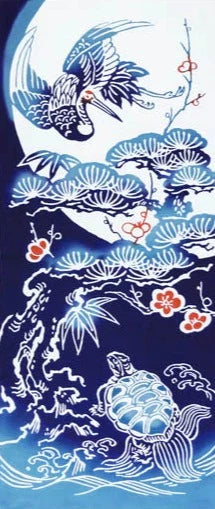 Tenugui - Gekka Kissho Tsurukamezu