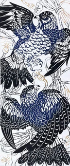 Tenugui - Hawk