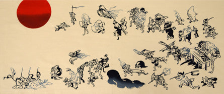 Tenugui - Hyakki Yako