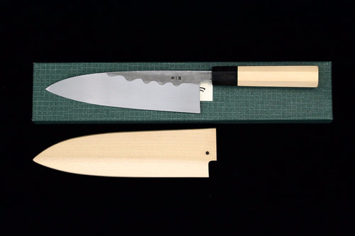 Gesshin Hide 210mm Blue #1 Hon-Kasumi Deba