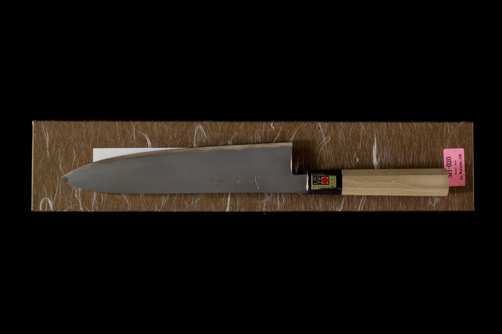 Gesshin Hide 240mm Blue #2 Hon-Kasumi Wa-Gyuto