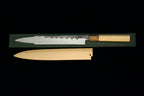 Gesshin Hide 270mm Blue #1 Hon-Kasumi Yanagiba