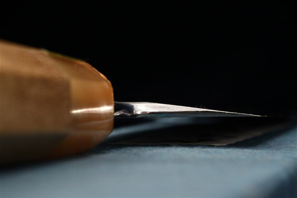 Gesshin Hide 210mm Blue #1 Hon-Kasumi Kamagata Usuba