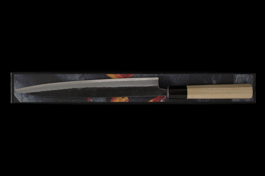 Zakuri 240mm Blue #1 Kurouchi Wa-Sujihiki