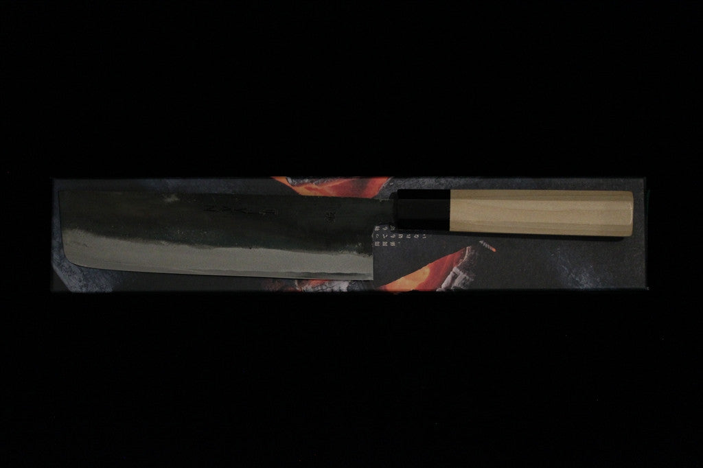 Zakuri 180mm Blue #1 Kurouchi Nakiri