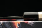 Zakuri 180mm Blue #1 Kurouchi Nakiri