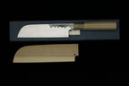 Gesshin Hide 180mm Blue #1 Hon-Kasumi Kamagata Usuba