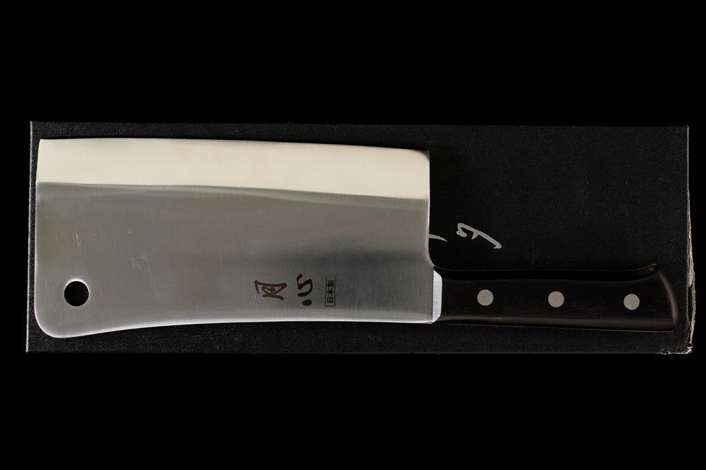 Gesshin Stainless Clad White #2 Chinese Cleaver - Japanese Knife Imports