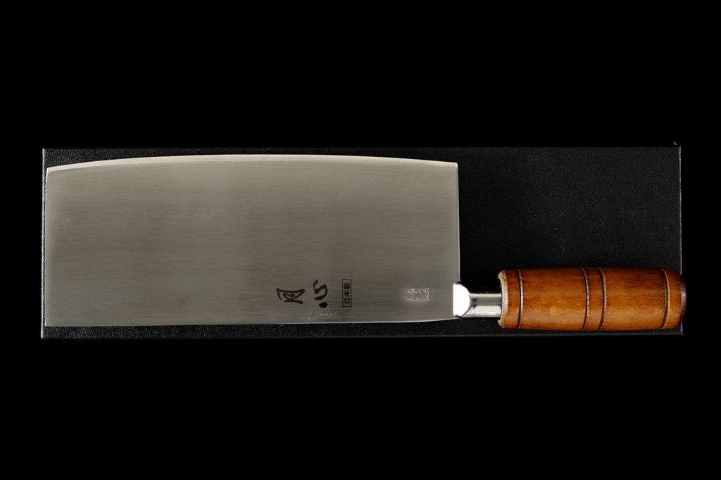 Gesshin Stainless Clad White #2 Chinese Cleaver - Japanese Knife