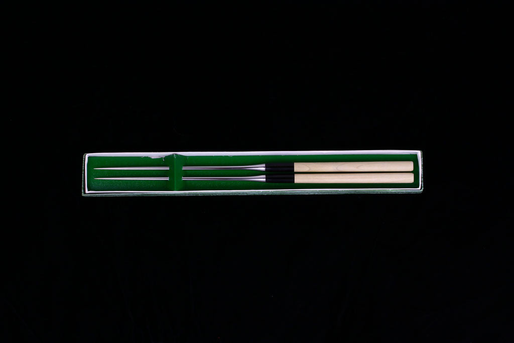 Moribashi - 165mm Stainless Steel with Buffalo Horn