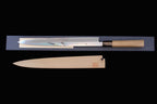 Gesshin Hide 300mm Ginsanko Hon-Kasumi Yanagiba