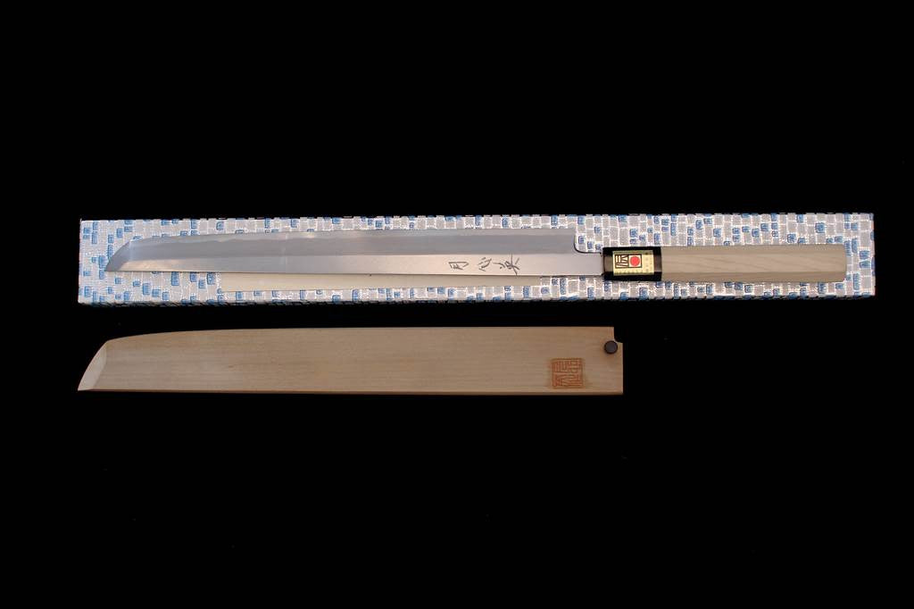 Gesshin Hide 300mm Blue #1 Hon-Kasumi Sakimaru Takobiki