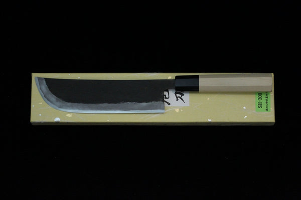 Gesshin Hide 180mm White #2 Hon-Kasumi Antique-Style Knife