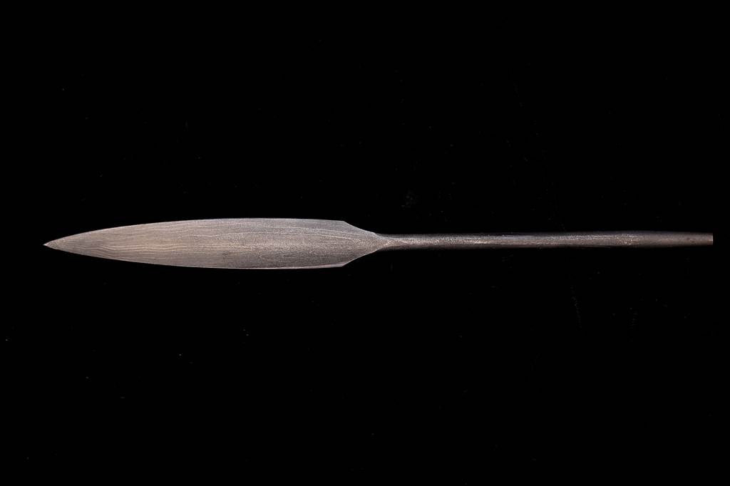 Kurouchi Damascus Paper Knife
